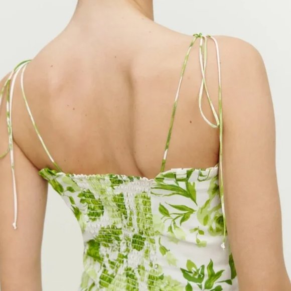 NWT Reformation Novena Top Color Rialto (Size 8) - Picture 3 of 7